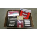 A fab collection of mainly new Strat/Les Paul replacement pickups.