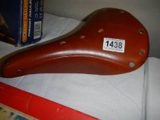 An as new Brooks B17 bicycle seat.
