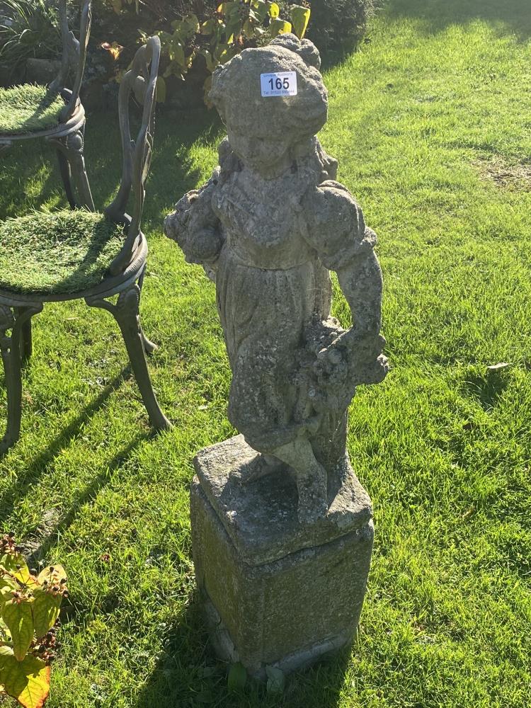 A garden statue spring. 3ft 6 inch high. Collect Only.