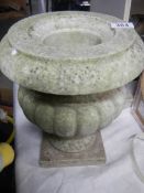 An old garden urn.