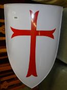 A Knight's Templar shield.