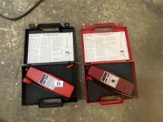 A pair of gas leak test detectors. Collect Only.