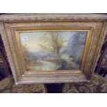 A framed and glazed Victorian oil on canvas painting signed J Jean? dated 1886.
