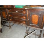 A large oak sideboard, COLLECT ONLY.