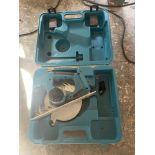 A boxed Makita 24V circular saw. Collect Only.