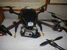 A professional quad copter DHI controller Go Pro camera, will require your own Spectrum transmitter.