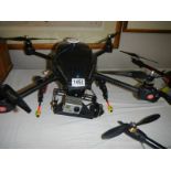 A professional quad copter DHI controller Go Pro camera, will require your own Spectrum transmitter.