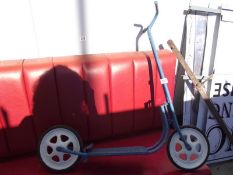 A vintage child's scooter in good condition, COLLECT ONLY.