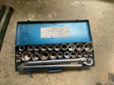 A heavy duty socket set. Collect Only.