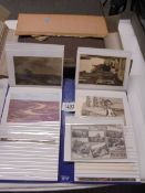A good collection of Yorkshire postcards and ephemera etc.,