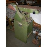 A freestanding belt sander.