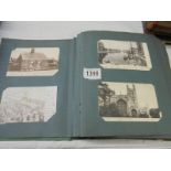 An album of postcards including Northwich, Ypres etc.,