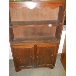 A 20th century oak bookcase