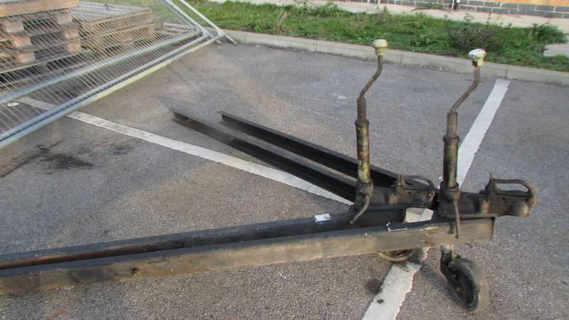 Two trailer tow hitches. COLLECT ONLY.