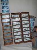 A quantity of small drawers for screws etc.,