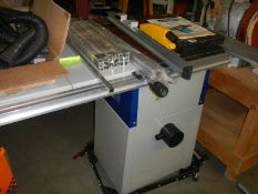 A new Charnwood 8" table saw.