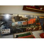 A Hornby Railway Freight Hauler train set.