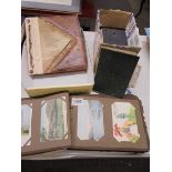 A large lot of postcards including a good album of topographic, humorous etc.,