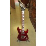 A Jackson SL series 7 string but converted to 6 guitar with soft case, as new, COLLECT ONLY.