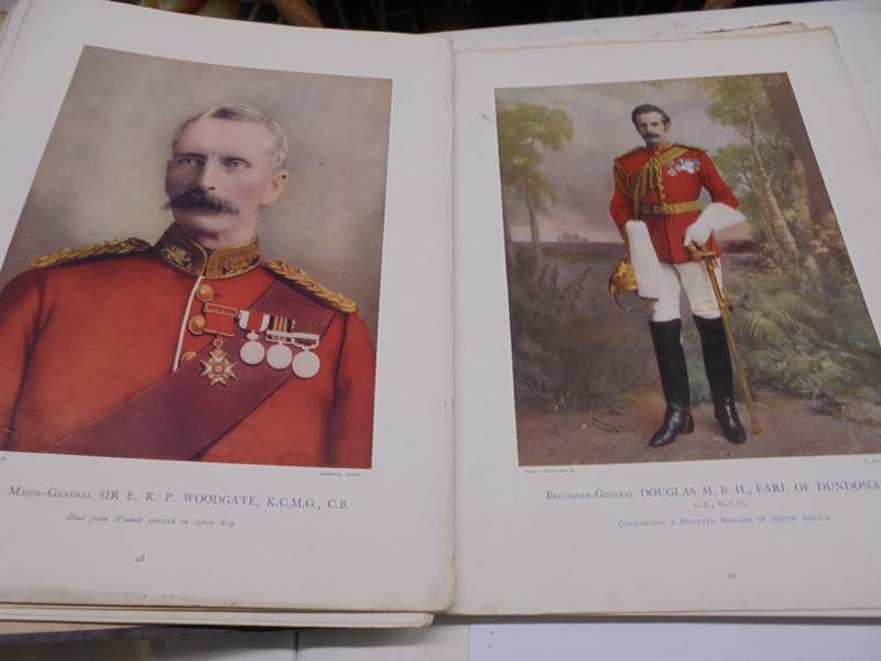 One volume 'Celebrities of the Army'. - Image 14 of 37