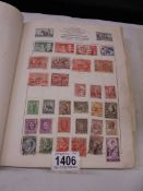 A Liberty stamp album of world stamps.