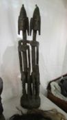Tribal art - A Dogon couple figural group. COLLECT ONLY.