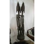 Tribal art - A Dogon couple figural group. COLLECT ONLY.