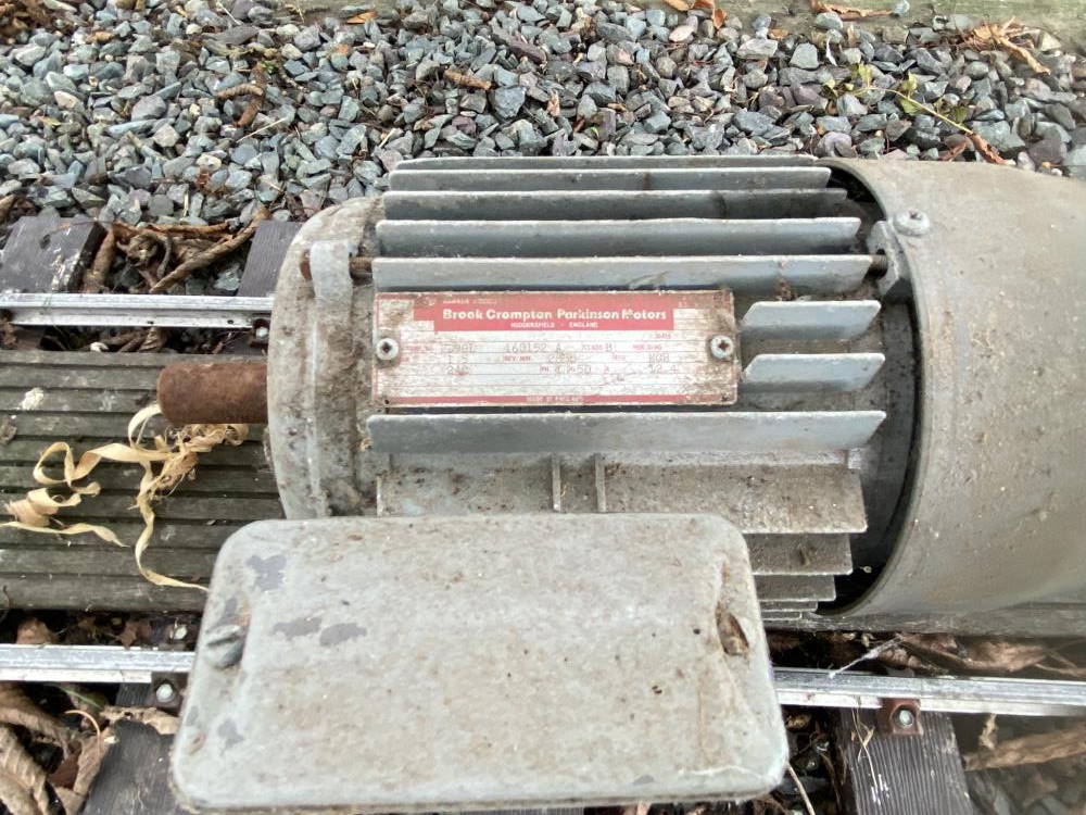 A Brook and Crompton 240V phase 15KW electric motor. Never Used. Collect Only. - Image 3 of 3