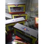 Four boxed Oxford Rail '00' gauge toymaster goods wagons.