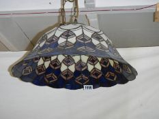 A good 20th century Tiffany style lamp shade.