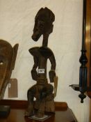 Tribal art - A Dogon Bamana female figure. COLLECT ONLY.