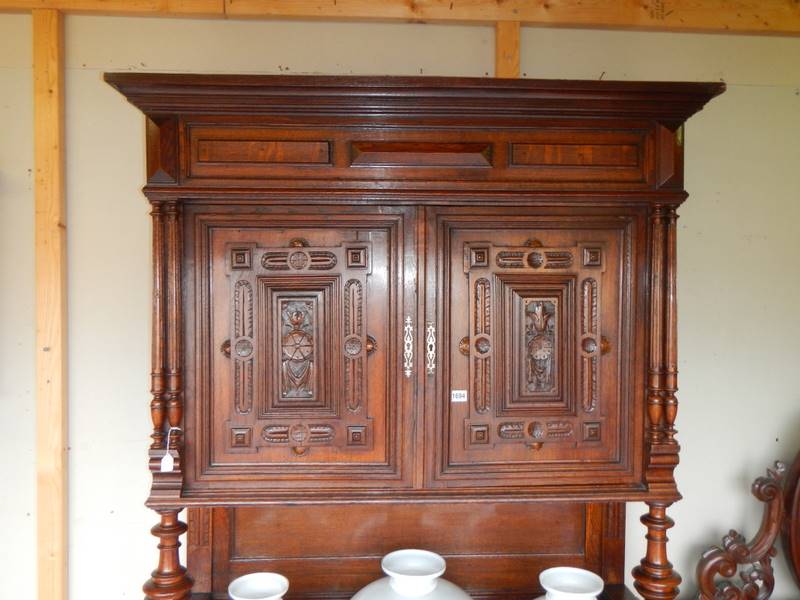 A 19th century French carved oak buffet in excellent condition, COLLECT ONLY. - Image 2 of 5
