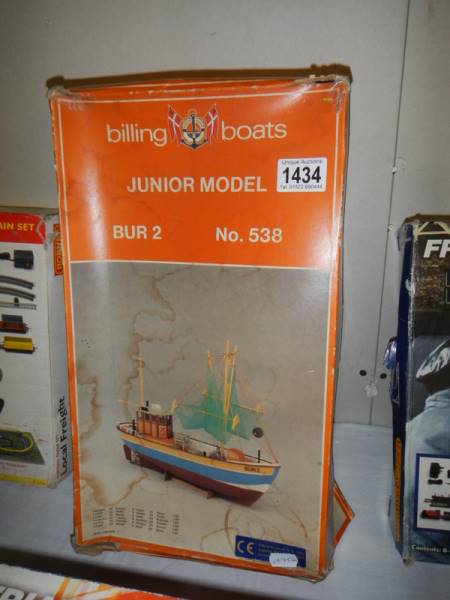 A Billing Boats Junior model BUR2, No. 538.