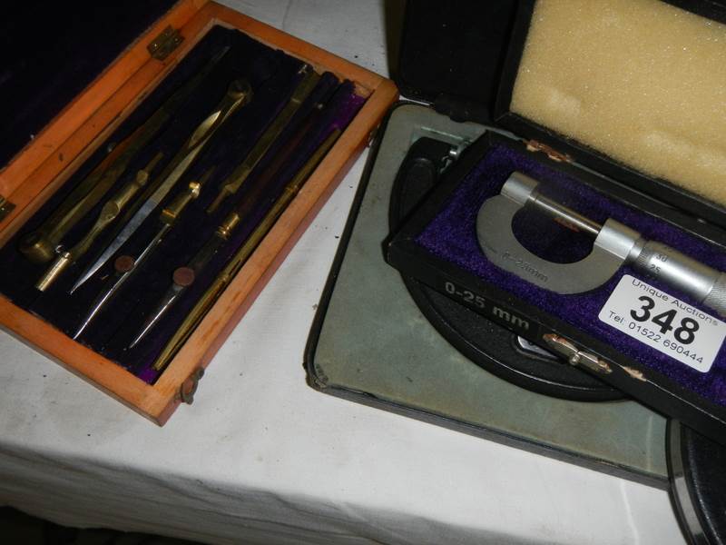 A selection of measuring tools including micrometers and measuring tapes, etc. - Image 2 of 2
