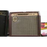 A 30 watt Carlsboro 'Sherwood Acoustic' combo amp in soft case.