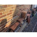 A selection of bricks, tiles, ridges, slates etc. Collect Only.