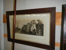 A Lucy Kemp Welch (1869-1958) early 20th century photogravure print entitled 