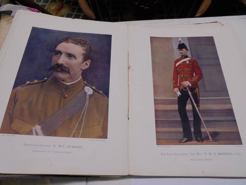 One volume 'Celebrities of the Army'. - Image 21 of 37