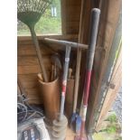 A large selection of digging and garden tools. Collect Only.