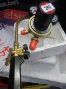 Acetylene pressure control.