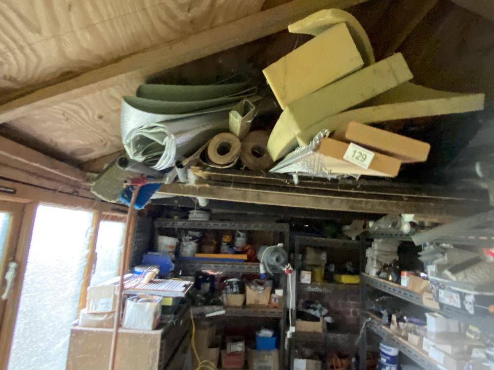 The rest of the shed contents excluding lots 121-128. Collect Only. - Image 2 of 8