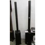 An LD systems MAUI 11/W column PA system with soft case, as new, COLLECT ONLY.
