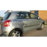 A 2007 Toyota Yaris Sarit. COLLECT ONLY. Sold for spares or repairs.