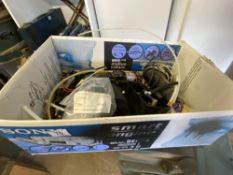 A box of various fittings, compressed air etc. Collect Only.