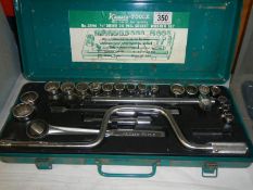 A box of old spanners.