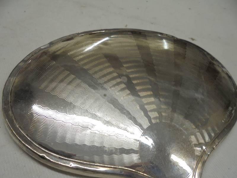 A silver backed hand mirror. - Image 2 of 5