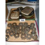 A quantity of different bearings.