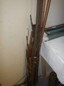 A collection of copper tubing.