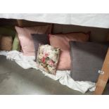 A quantity of cushions.