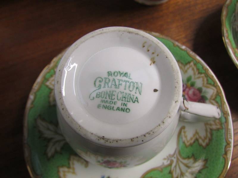 A Good Grafton china tea set. - Image 3 of 3